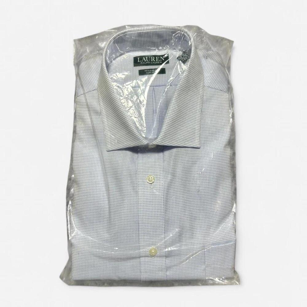 NWT Lauren Ralph Lauren‎ Classic Regular Fit Check Size XL
